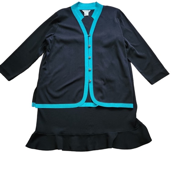 Misook Dresses & Skirts - Misook black skirt suit size 2X